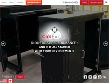 Tablet Screenshot of cab-expert.com